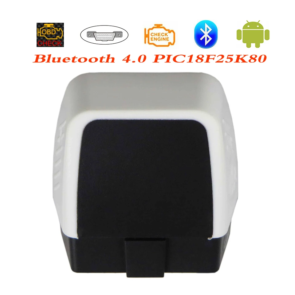 

Version V2.2 ELM327 Bluetooth OBD2 Car Diagnostic Scanner For Android/iOS ELM 327 Bluetooth4.0 OBD 2 II Auto Diagnostic-Tools