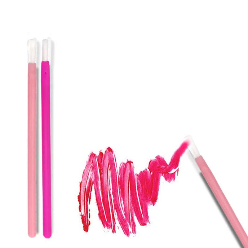 

50 Pcs Disposable Lip Brush Eyelash Makeup Brushes Lash Extension Mascara Applicator Lipstick Wands Cosmetic Beauty Tool