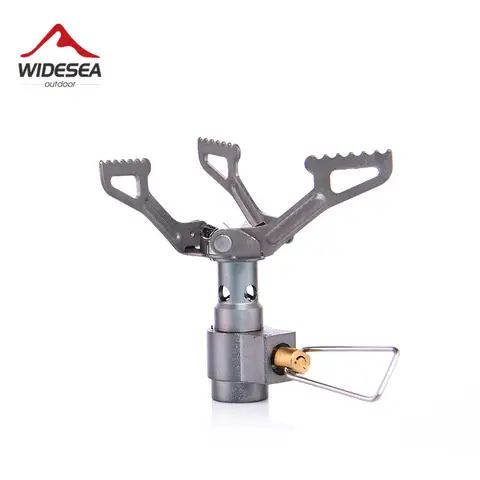 Mini Titanium Gas Burner for Camping widesea