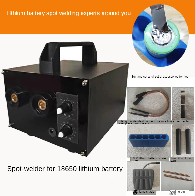 CX4500 Lithium Battery Butt Welding Machine DIY Lithium Battery Welding Special Small Spot Welder Pure Nickel Nickel Plated Spot