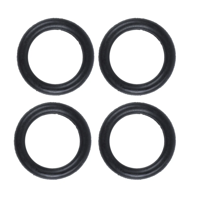 20 pezzi paraolio in gomma nera O-ring guarnizioni rondelle, 10 pezzi 16X2.5X11mm e 10 pezzi 8X4X2mm