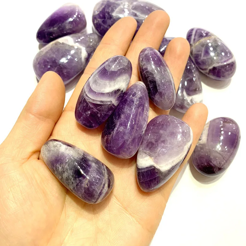 

100g Natural Amethyst Stone Amethystine Gravel Rock Crystal Quartz Health Raw Gemstone Mineral Specimen Garden Decoration