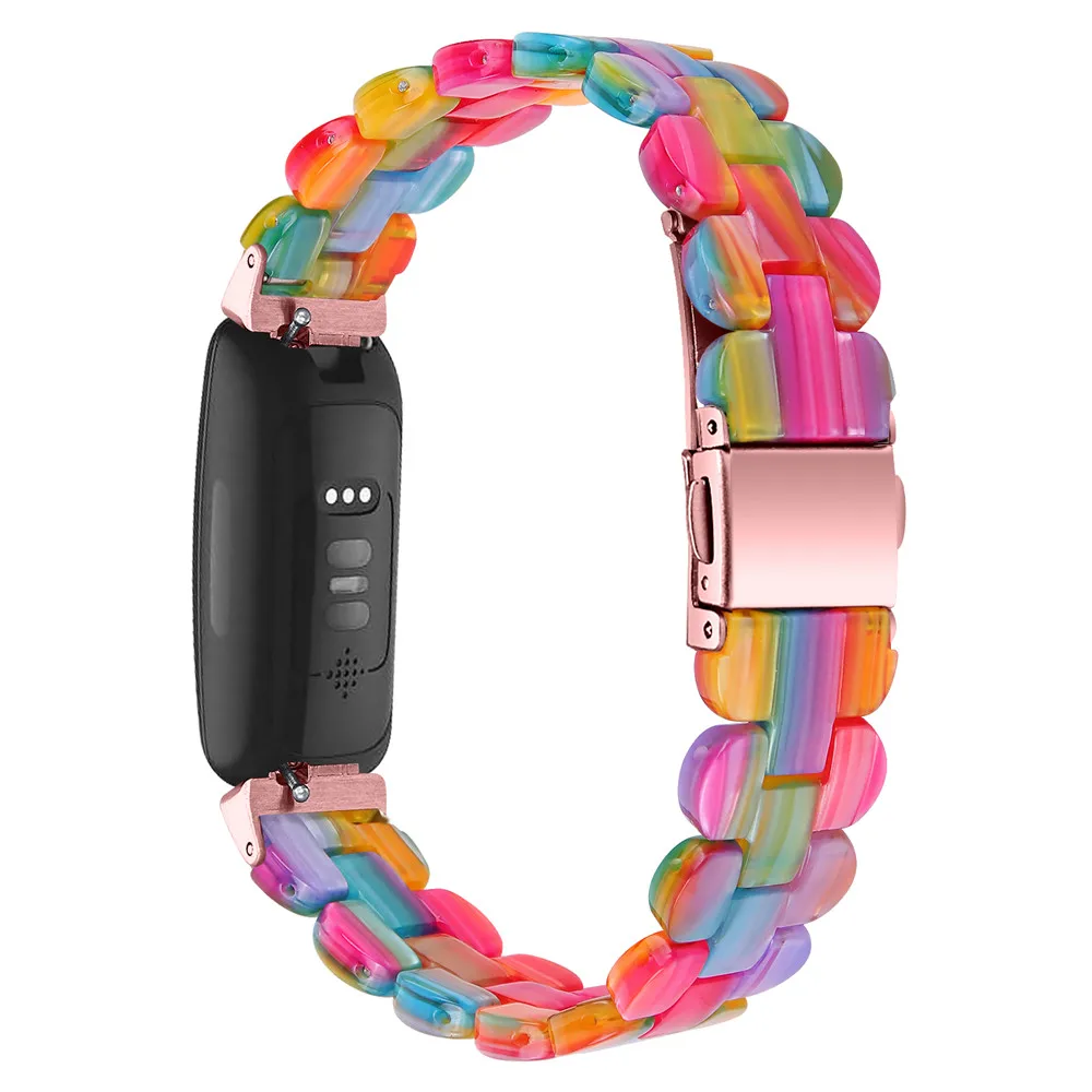 ساعة يد جديدة من الراتنج طراز عام 2023 من essdi لساعة Fitbit استلهام 3 2 سوار معصم Fitbit استبدل سوار HR Correa