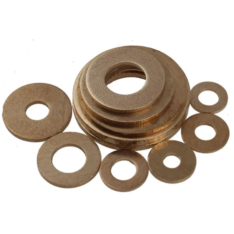 M8 M10 M12 M14 M16 M18 M20 Brass Flat Washers To Fit Metric Bolts & Screws GB97 Copper