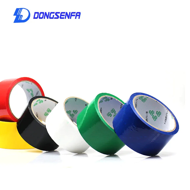 DONGSENFA 1 Roll 40M Sealing Color Tape Packaging Adhesive Tape  Packing Label Clear Carton Box Sealing Packaging Tape