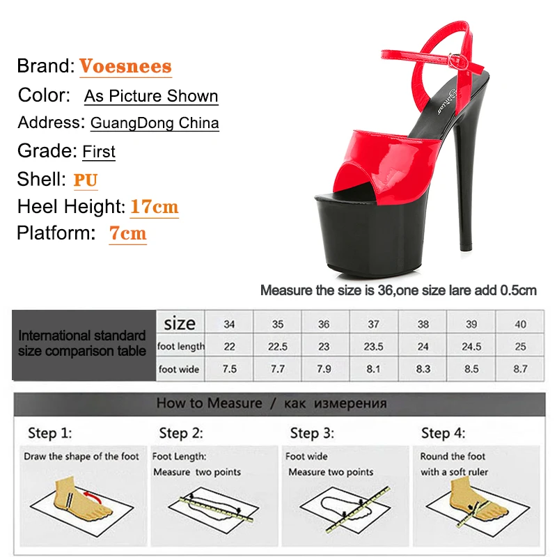 Mixed Color Strippers Bed Shoes Heels Women Sandals Fun Sexy Shoes Party Club 17 CM Platform High-heeled Girl Shoes Pole Dance