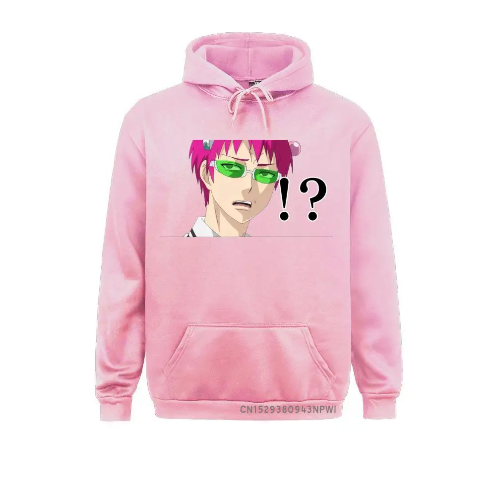 Saiki's Confused Face The Disastrous Life Of Saiki K Hoodie Men Costume Sweatshirt Anime Hoody Kusuo Manga Kaidou Coats