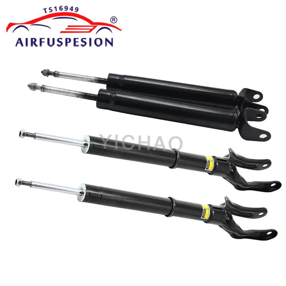 

4pcs Front + Rear Air Strut Suspension Shock Absorber Core For Jeep Grand Cherokee Dodge Durango 68069661AB 68069675AD