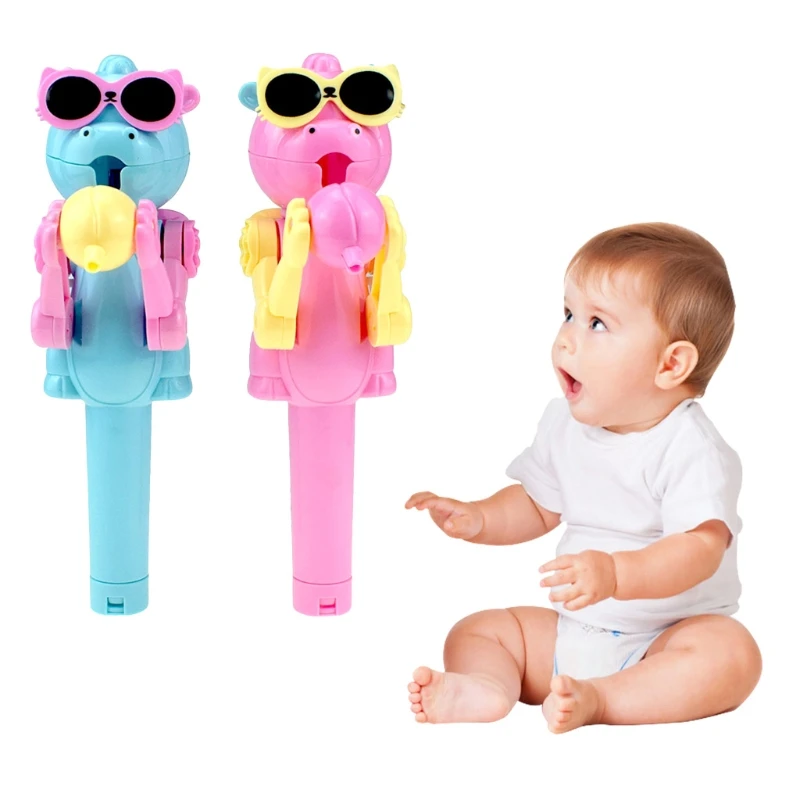 

Creative Kids Eating Lollipops Robot Lollipop Candy Stand Holder Educational Toy for Children Decompression Games Kids Toys