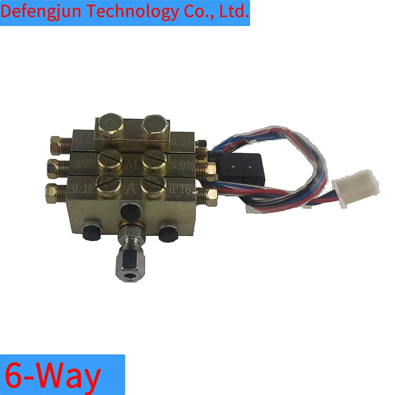 

High Pressure Grease Dispenser Block Lubrication Grease Divider Manifold Grease Distributor