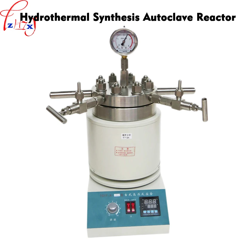 

CDF-0.25L Hydrothermal Synthesis Autoclave Reactor 10Mpa Tabletop High Pressure Stainless Steel Reaction Kettle 1pc