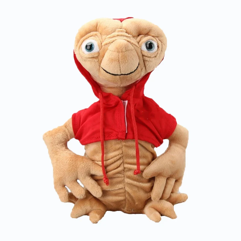 28CM Horrible E.T Boneka Mainan Kartun Alien Plushie Mainan Luar Angkasa Boneka untuk Anak-anak Hadiah Ulang Tahun Natal