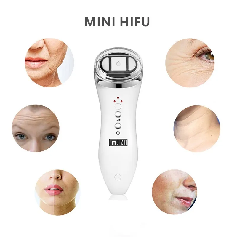 Mini HIFU Máy Máy Siêu Âm Sản Phẩm Chăm Sóc Da RF Fadiofrecuencia Mặt Mặt Nâng Chống Nếp Nhăn Siêu Âm Therapi