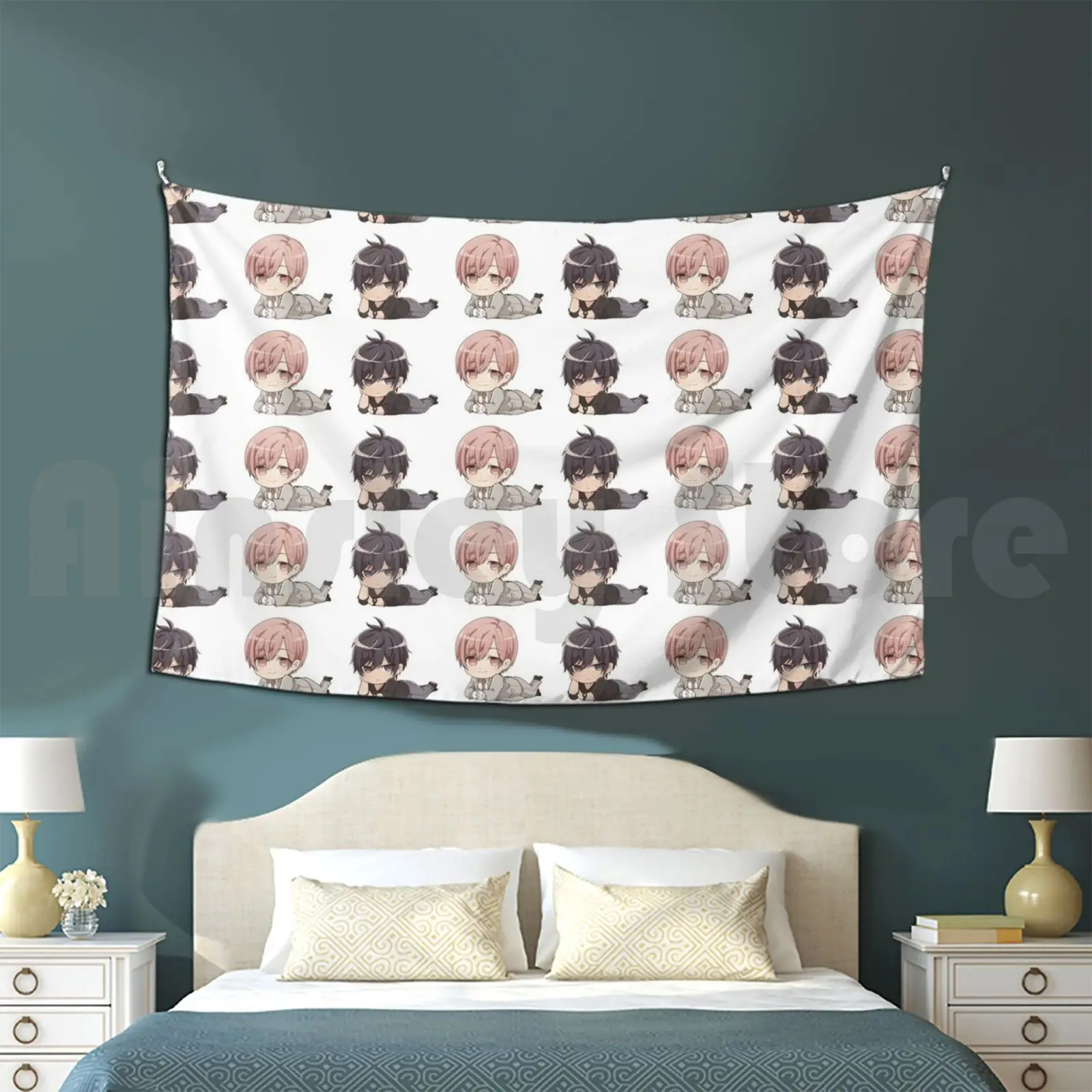 Civil Tapestry Living Room Bedroom Ten Count 10 Count Curious Shirotani Yaoi Bl Boyslove Anime Manga Shonen Ai