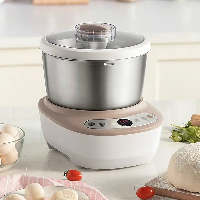 Kitchen Mixer Dough Kneading Machine Blender Dough Mixing Machine Intelligent Timing Food Processors Food Mixing Machine