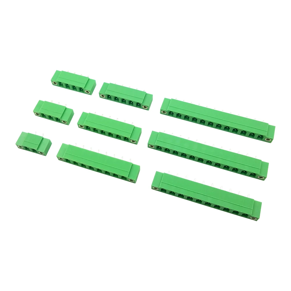 50Pcs 5.08mm 15EDGVM KF2EDG15VM 5.08 2P ~ 12P PCB CONNECTOR PLUG-IN TEMINAL BLOCK 2PIN ~ 12PIN MCV 1,5 GF 1847615 PHOENIX KEFA