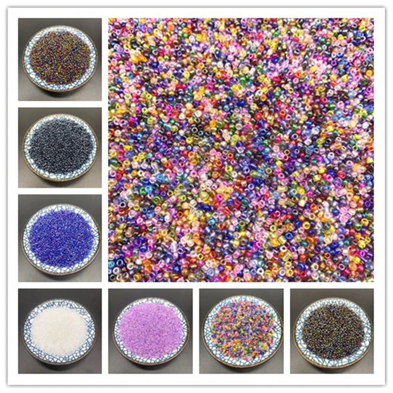 New 2/3/4mm Charm Czech Glass Seed Beads DIY Bracelet Necklace Beads For Jewelry Making DIY Earring Necklace Accessories