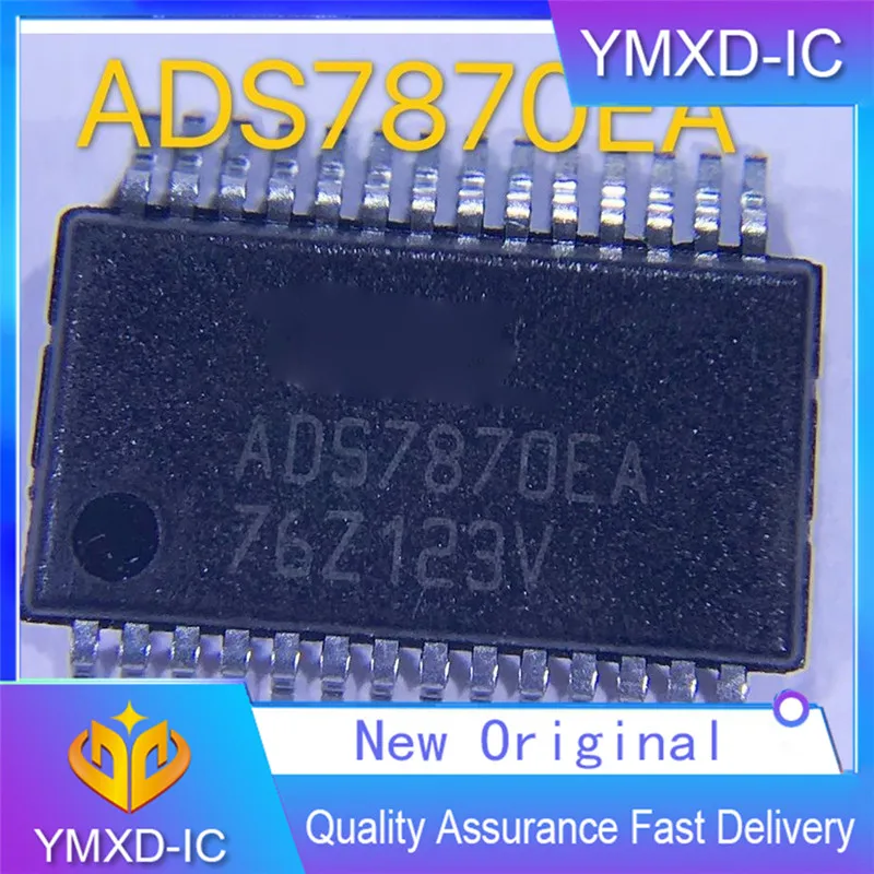 5Pcs/Lot New Original  Ads7870ea Ssop28 Data Acquisition System Das 12B Resolution SPI DSP