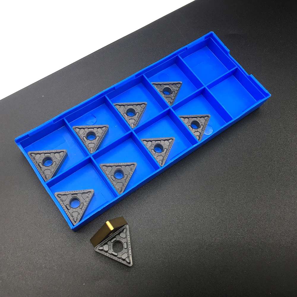 Chất Lượng Cao Tiện Dụng Cụ 10 Chiếc TNMG220412 Tối PC4225 Bên Ngoài Dụng Cụ Xoay Carbide Lắp Cao Cấp Dụng Cụ Quay Rau