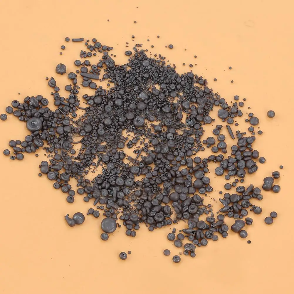 10g / 0.4oz عالية النقاء 99.99% السيلينيوم كتل 9.99% Se عناصر معدنية صغيرة كتل التجاري عينة حقيبة التعبئة عالية النقاء
