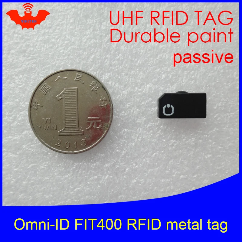 

UHF RFID anti-metal tag omni-ID fit400 fit 400 915mhz 868mhz Alien Higgs3 EPCC1G2 6C durable paint smart card passive RFID tags