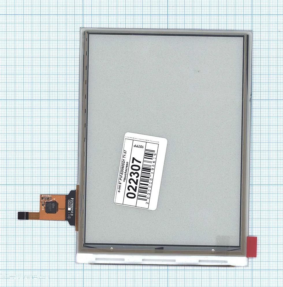 Revisión y Recomendación del Panel E-ink 6 PVI ed060sd1 t1-57 con Pantalla Táctil: Ideal para Dispositivos de Lectura y Proyectos DIY
