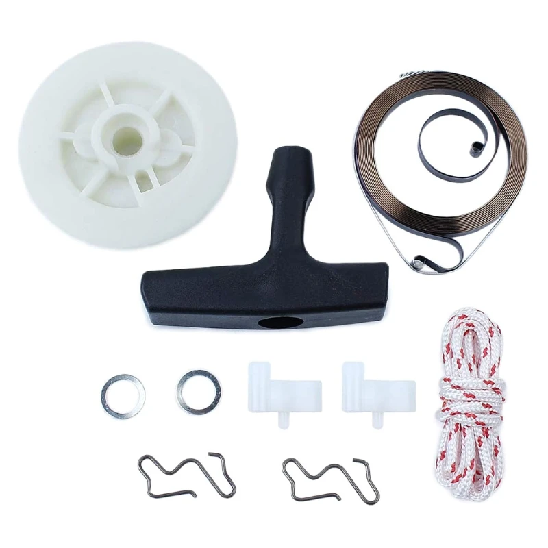 Imagem -03 - Recoil Puxar Starter Primavera Polia Lidar com Aperto Corda Kit para Stihl Ms180 Ms170 Ms210 Ms230 Ms250 021 023 025 017 018 Serras de Corrente