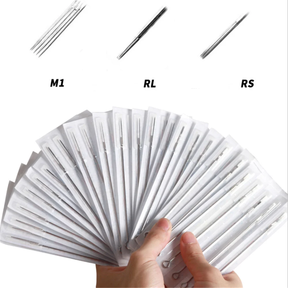 

5pcs/set 3RL 5RL 7RL 9RL Disposable Tattoo Needles Professional RL Round Liner Lining Stainless Steel Fine Tattoo Accessories