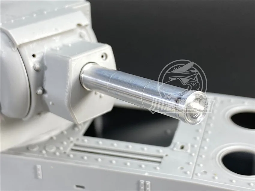 Canna in metallo per carro armato russo KV-2 Trumpeter in scala 1/35 modello 00312