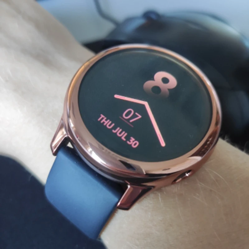 삼성 갤럭시 워치용 케이스, 액티브 1 커버, 범퍼 액세서리, 전체 커버, 실리콘 화면 보호기, 액티브 2, 40mm, 44mm