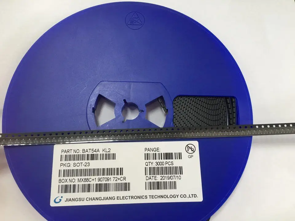 الأصلي 100 قطعة/BAT54A KL2 سوت-23 200MA