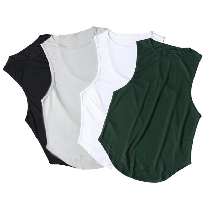 

Mens Mesh Shirt Fitness Clothing Sports Sleeveless Shirt Mens Gym Stringer Tank Top Bodybuilding Tank Top