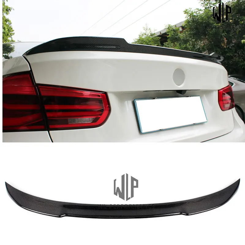 

F30 F35 High Quality Carbon Fiber Rear Spoiler Car Styling Wings For BMW 3 Series F30 F35 CS Style Car Body Kit 12-19