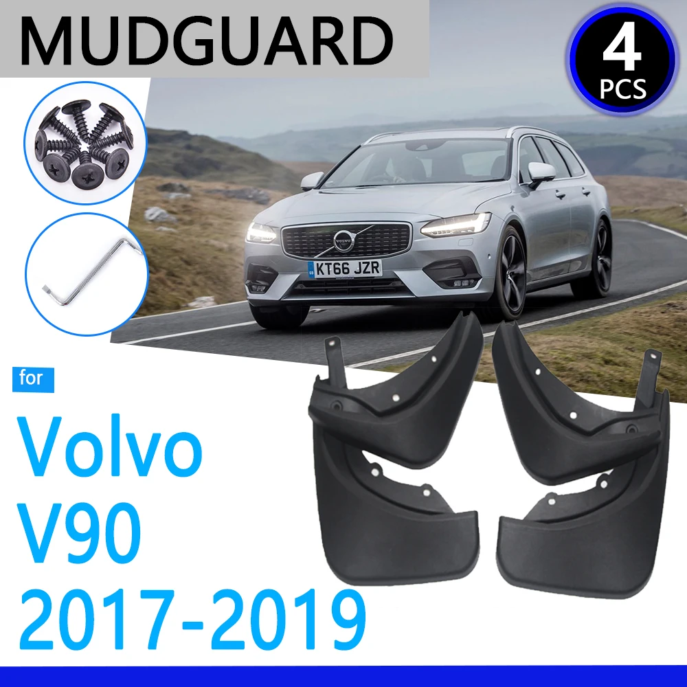 

Mudguards fit for Volvo V90 2017 2018 2019 Car Accessories Mudflap Fender Auto Replacement Parts