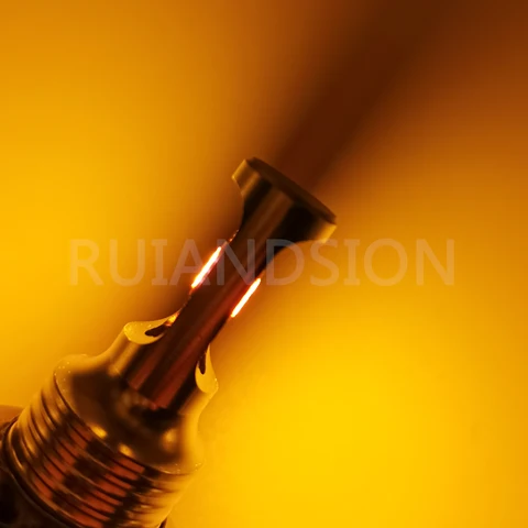 RUIANDSION 2 шт. H15 светодиодные DRL автомобильные противотуманные фары авто дальнего света CSP 2000Lm фара 10 В-30 В 12 В 24 В белый желтый