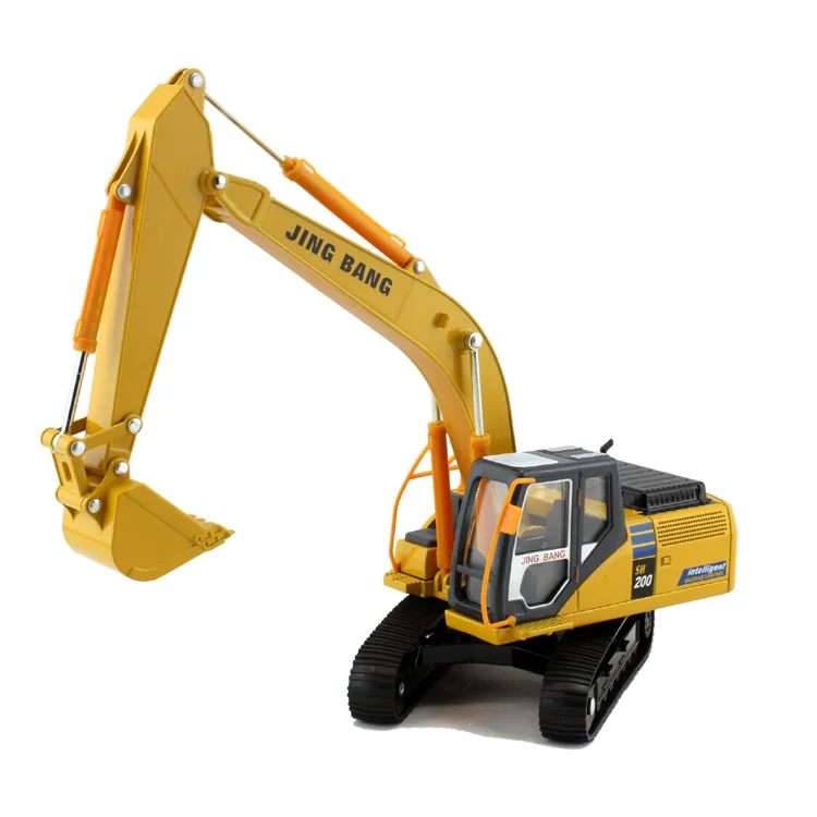 High-simulation excavator alloy engineering vehicle model,1:50 excavator toy,hot-selling wholesale sales engineering vehicle.