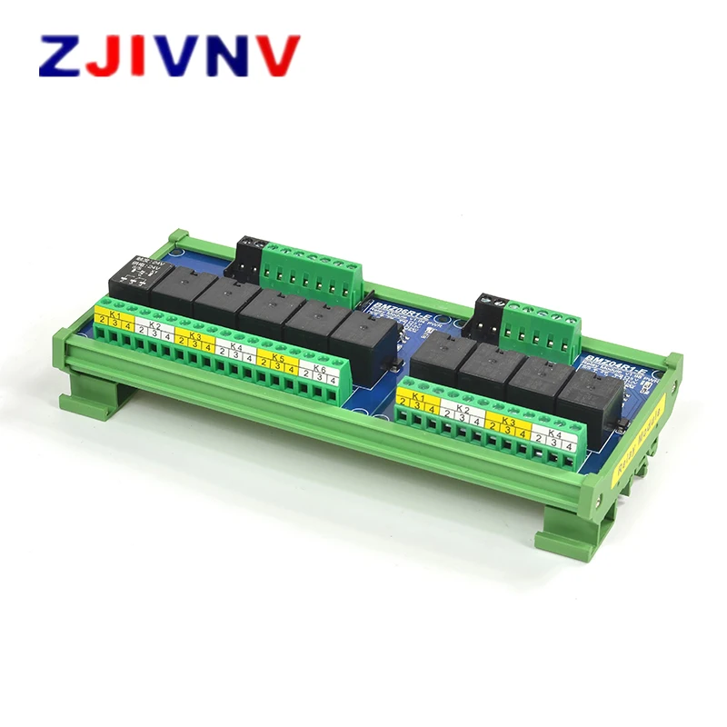 

10 Channels 12V 1NO + 1NC Optocoupler Isolation Relay Module Supply Voltage DC 12V Trigger Signal DC 3.3V 5V 12V 24V