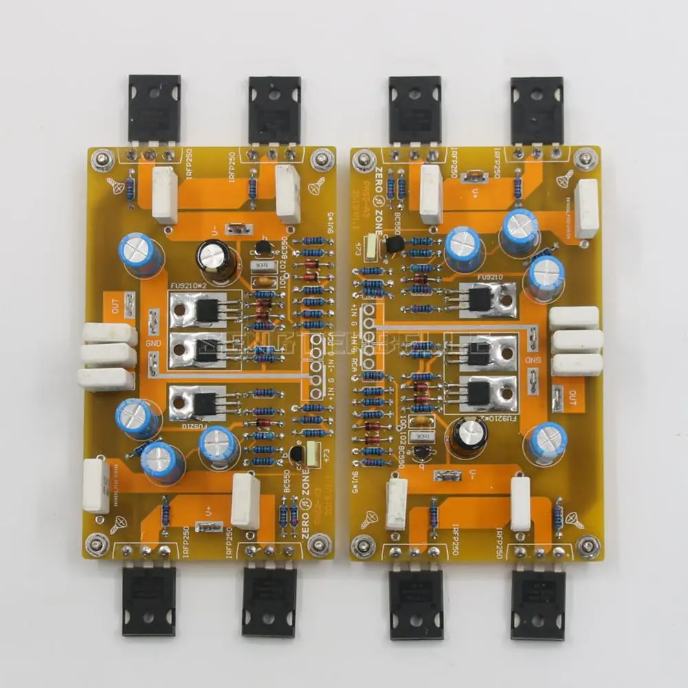 

PASS A3 Single-Ended Class A Power Amplifier Finished Board 30W+30W Supports Balanced & Unbalanced Inputs