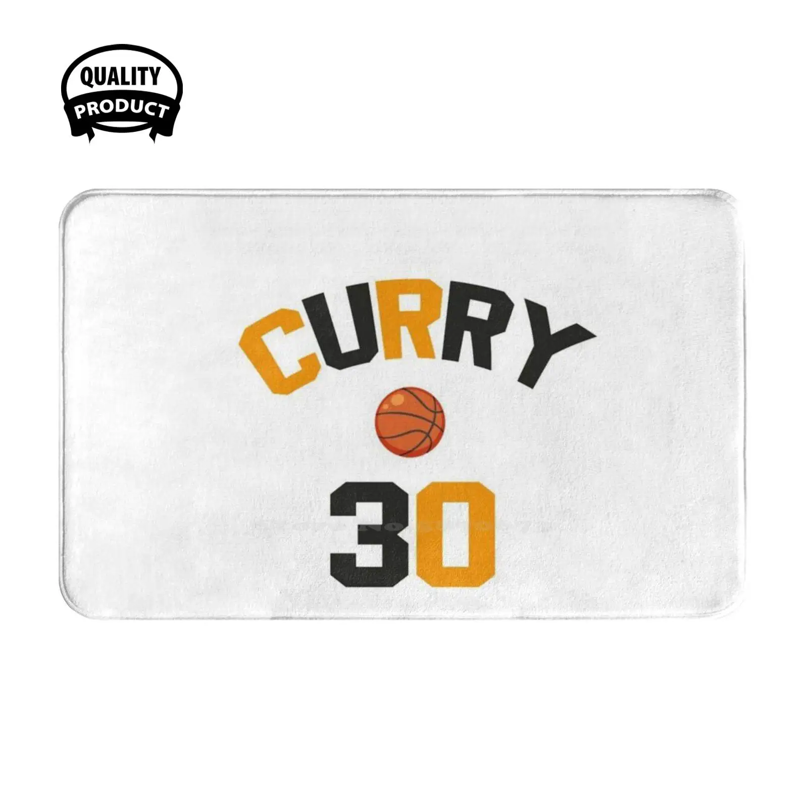 Stephan Curry 30 Classical Essentiels T Shirt Soft Cushion Home Carpet Door Mat Car Rug Stephan 30 Basketball