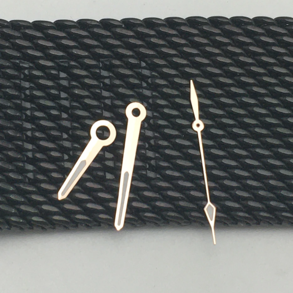 Watch Accessories Watch Pointer Luminous Pointer Suitable for NH35 NH36 Movement Watch Hand Rose gold