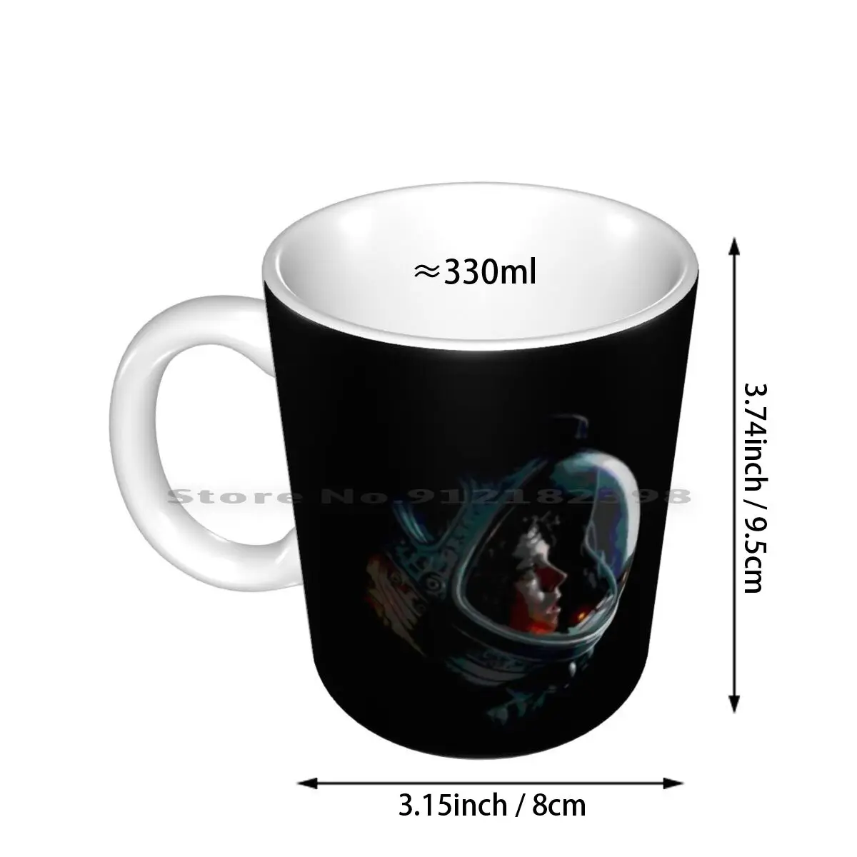 - Ripley Ceramic Mugs Coffee Cups Milk Tea Mug Pop Sigourney Weaver Ellen Ripley James Cameron Iconic Cult Movie Classic Cool