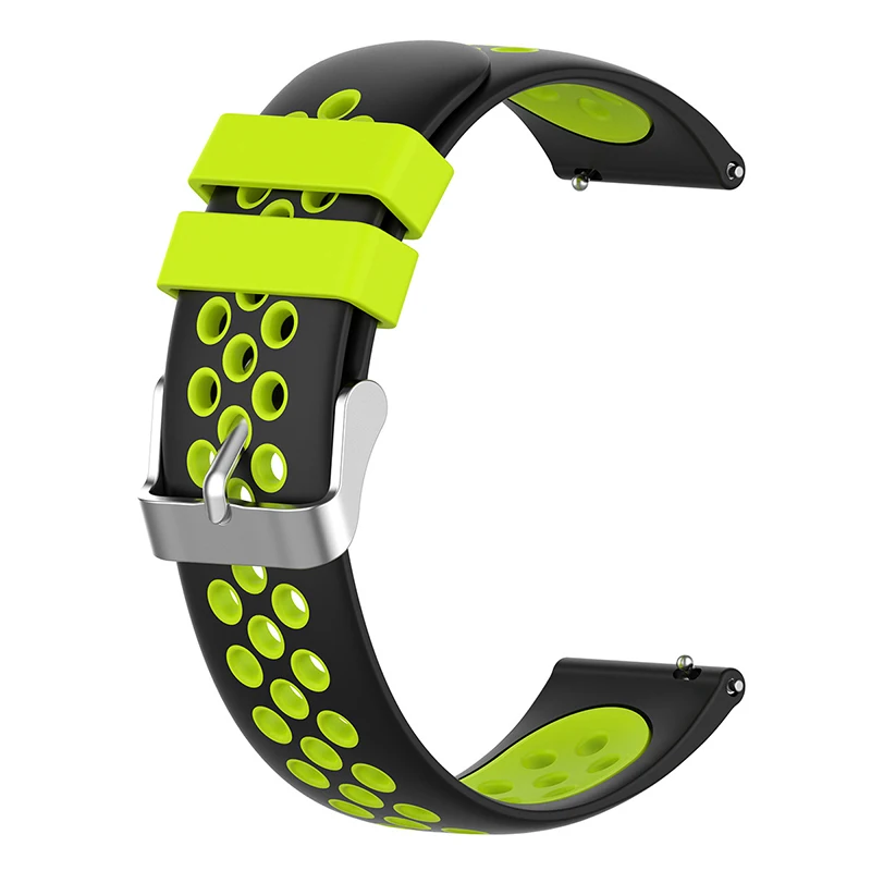 20MM 22MM Silicone Strap For Huawei Honor ES Smart Watch Band Breathable Wristband Sport Bracelet For Honor GS Pro Correa Straps