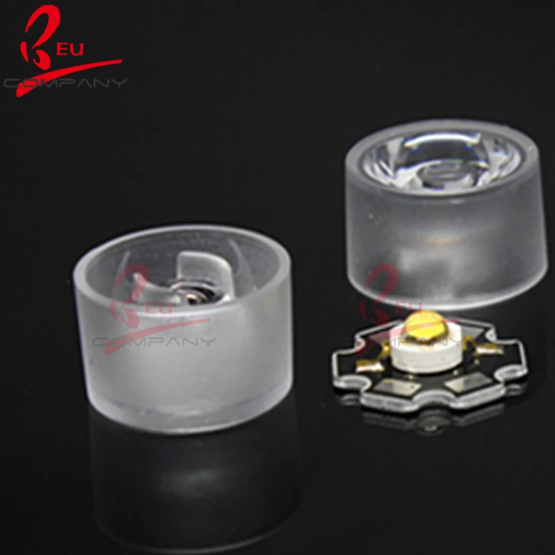 5/15/30/45/60/90120 Degree 20mm Optical PMMA LED Collimator Lens For Wall Washer Lamp