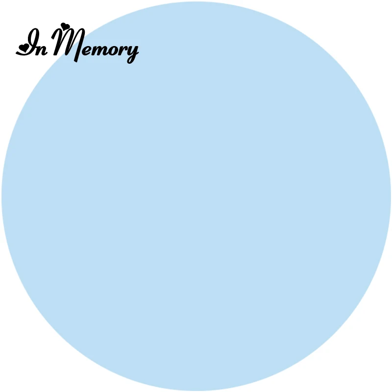 InMemory Pure สีขาวฉากหลังฝาครอบวันเกิด Baby Shower Photocall Boda ที่กำหนดเองพื้นหลังวงกลมแบนเนอร์ Elasic