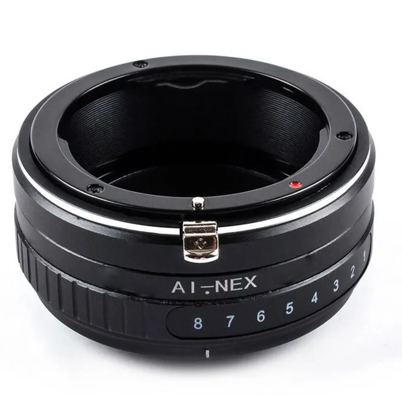 AI-NEX mudança de foco Da Câmera Anel Adaptador de lente PARA Nikon AI Monte Lens para Sony NEX-3 NEX-5 NEX7 NEXC3 A5000 a7 A7R A7 II