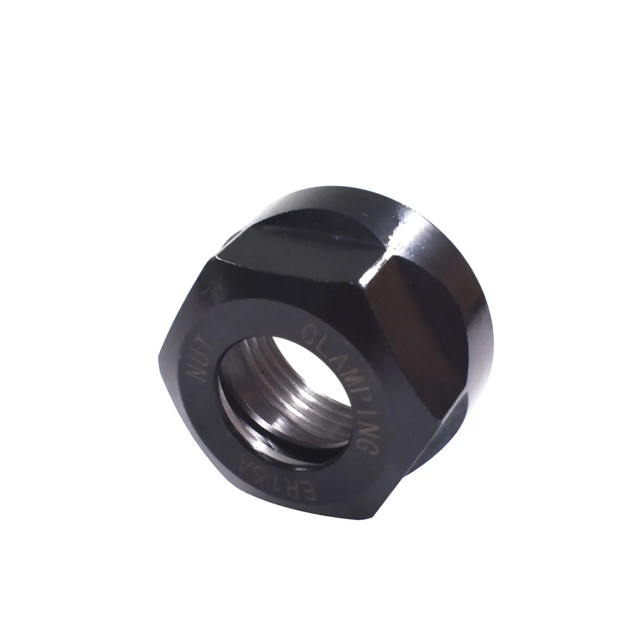 Pouvoir ER16 dado di serraggio A pinza tipo A per portautensili di fresatura CNC nero nuovo
