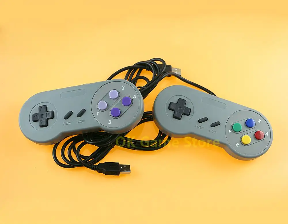 1pc/lot Replacement For SNES Joypad Gamepad Controller Pad For Nintendo Super Famicom SNES Fighting Commander Controller