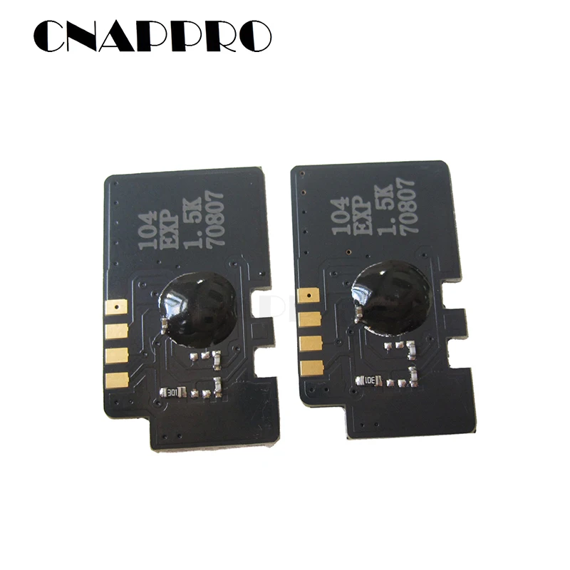 2PCS Mlt-d104s Mltd104s Toner Chip For Samsung ML-1660 1665 1667 1670 1671 1675 1676 1677 1865 1867 SCX 3200 3205 Printer Chips