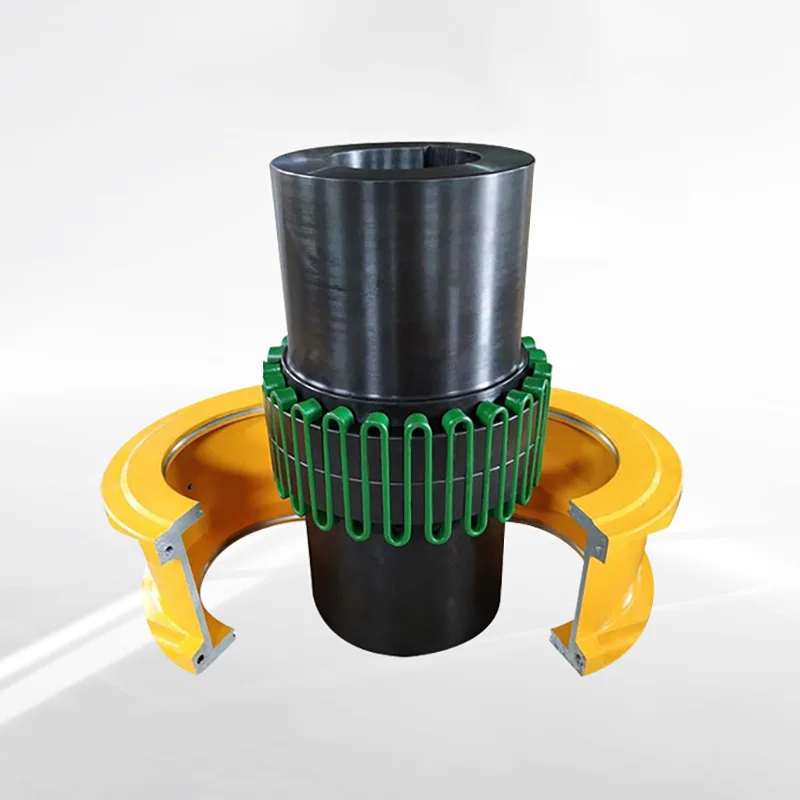 Acoplamento de Mola de Cobra js Acoplamento de Mola com Tampa Acoplador de Eixo Torno de Grande Torque Acoplamento de Mola de Cobra de Acoplamento Resistente