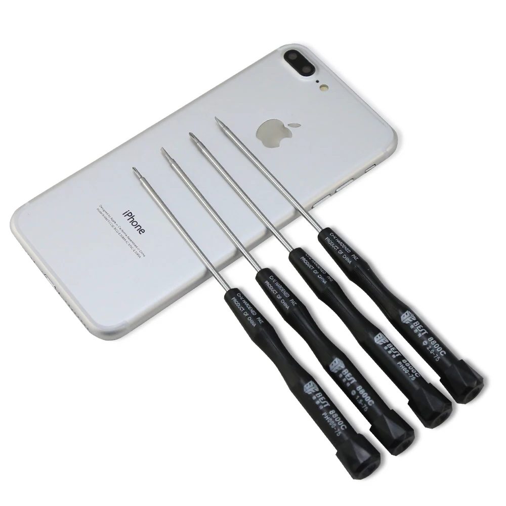 Imagem -05 - Chave de Fenda Magnética com Cabeça Achatada com Fenda Ferramentas de Reparo do Telefone Móvel Macbook Pro Laptop Relógio Óculos Ph00 Ph000 1.5 2.0 1pc